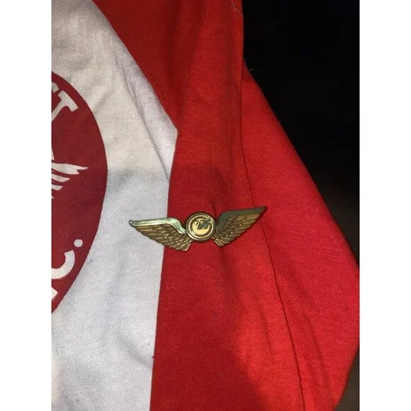 Vintage Northwest Airlines U.S. Airmail Express  Size M With Pins - Picture 2 of 8